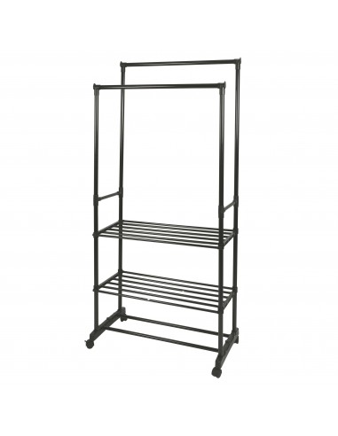 APPENDIABITI DOPPIO NERO 77X34X160 APPENDIABITI DOPPIO NERO 77X34X160