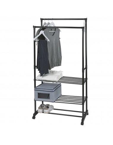 APPENDIABITI DOPPIO NERO 77X34X160 APPENDIABITI DOPPIO NERO 77X34X160