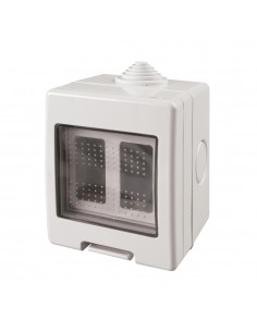 CONTENITORE PARETE 2 FORI IP5