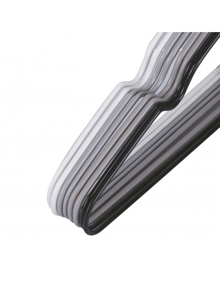 SET 8 GRUCCE METALLO GOMMATO ANTISCIV.3 COLORI ASSORTITI