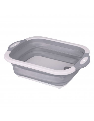 TAGLIERE E VASCHETTA PIEGHEVOLE BIANCO TAGLIERE E VASCHETTA PIEGHEVOLE BIANCO