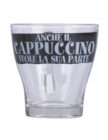 SET 2 MUGS BUON CAPPUCCINO VETRO SET 2 MUGS BUON CAPPUCCINO VETRO