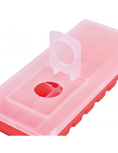 FORMA GHIACCIO CON COPERCHIO 6 COLORI ASSORTITI