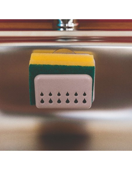 PORTA SPUGNA CON SPUGNA 4 COLORI ASSORTITI