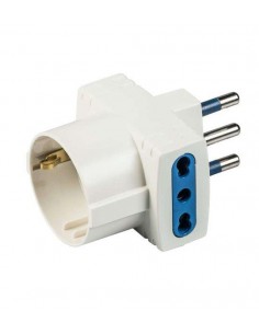 ADATTATORE TRIPLO SPINA 16A...