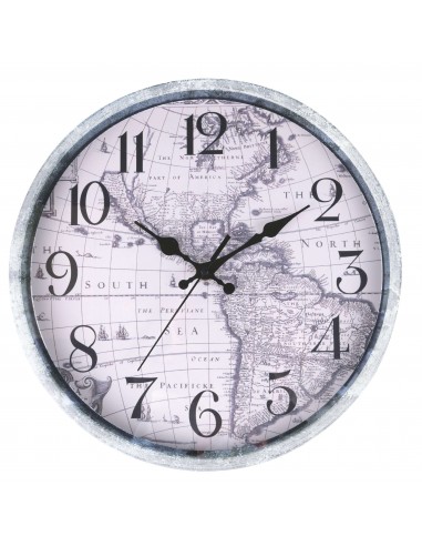 OROLOGIO MAPPA 30CM 3 COLORI ASSORTITI OROLOGIO MAPPA 30CM 3 COLORI ASSORTITI