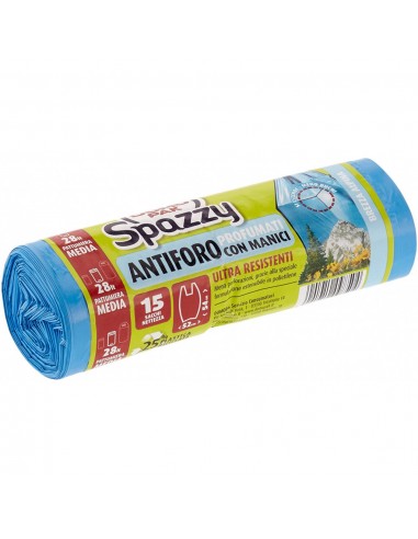 SACCHETTI SPAZZATURA ANTIFORO 28LT... SACCHETTI SPAZZATURA ANTIFORO 28LT...