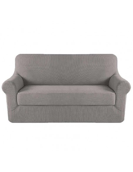 COPRIDIVANO 2 POSTI ELASTICIZZATO 6 COLORI ASSORTITI