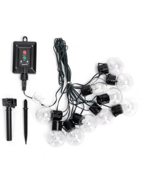 CATENA LUMINOSA SOLARE 5 MT LUCE CALDA