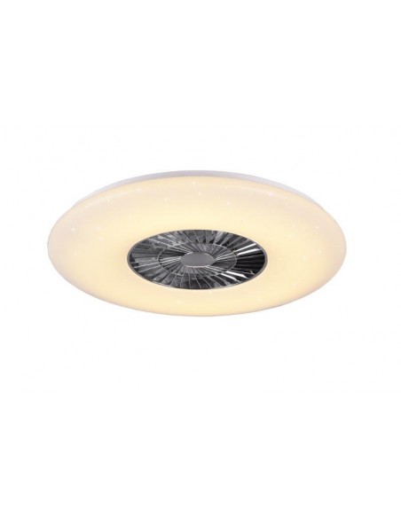 VENTILATORE DA SOFFITTO E PLAFONIERA LED ø 75 CM