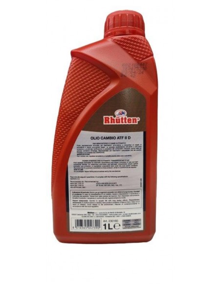 OLIO CAMBIO RHUTTEN ATF II D 1L