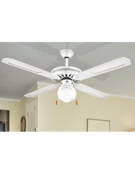 ventilatore soff 4 pale d130 bianco