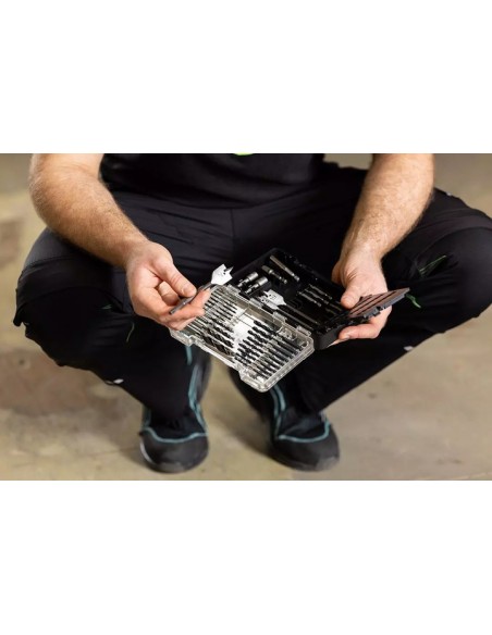 SET PUNTE, INSERTI E BUSSOLE 66 PZ IN VALIGETTA