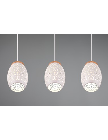 LAMPADARIO A SOSPENSIONE A TRE LUCI... LAMPADARIO A SOSPENSIONE A TRE LUCI...