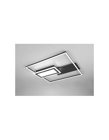 "SPIRO" PLAFONIERA LED METALLO NERO 33CM "SPIRO" PLAFONIERA LED METALLO NERO 33CM