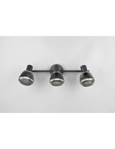 "TARIFA" BARRA 3 LUCI NERO/VETRO... "TARIFA" BARRA 3 LUCI NERO/VETRO...