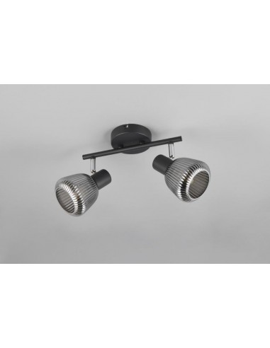 "TARIFA" BARRA 2 LUCI NERO/VETRO... "TARIFA" BARRA 2 LUCI NERO/VETRO...