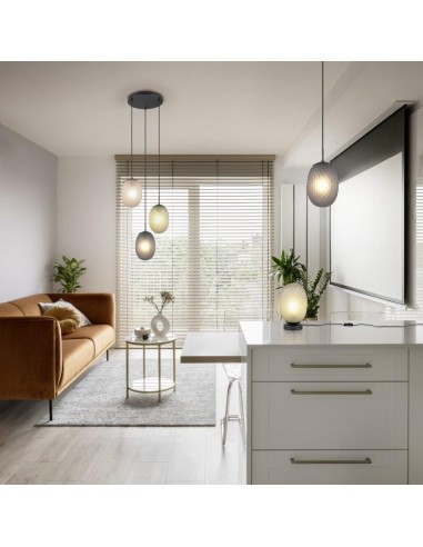 "FACETTE" SOSPENSIONE 3 LUCI... "FACETTE" SOSPENSIONE 3 LUCI...