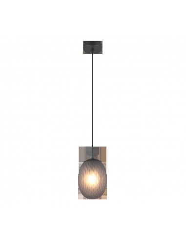 "FACETTE" SOSPENSIONE NERO/VETRO... "FACETTE" SOSPENSIONE NERO/VETRO...