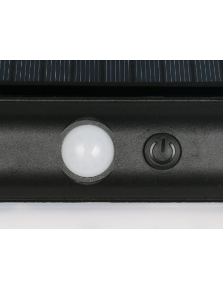 "OLINDA" APPLIQUE SOLARE NERO CON SENSORE L12