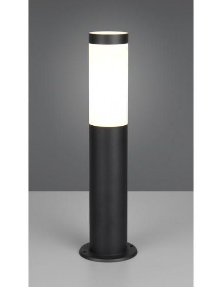 "TRIOTO" PALO SEGNAVIA CILINDRICO NERO H45