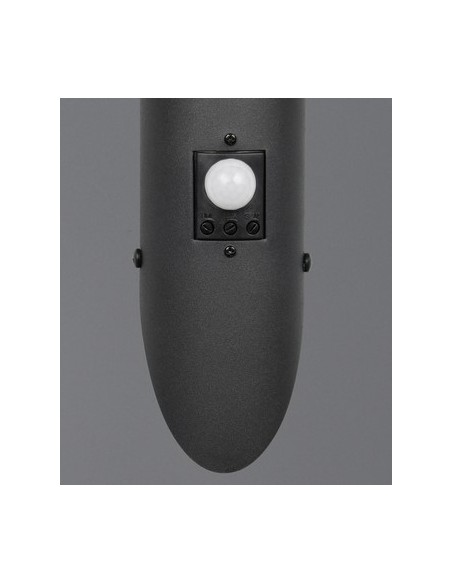 "TRIOTO" APPLIQUE CILINDRO CON SENSORE NERA H39