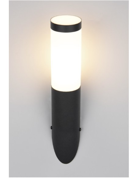 "TRIOTO" APPLIQUE CILINDRO NERO H39