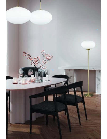 "FOMENTO" PIANTANA OTTONE SATINATO H150