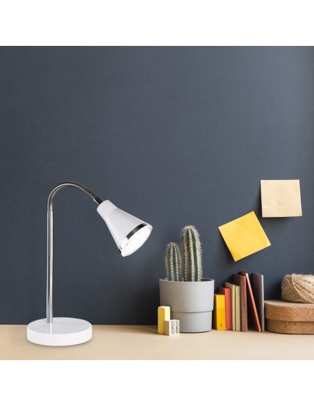 "ARRAS" TAVOLO LED FLESSIBILE BIANCA CM47