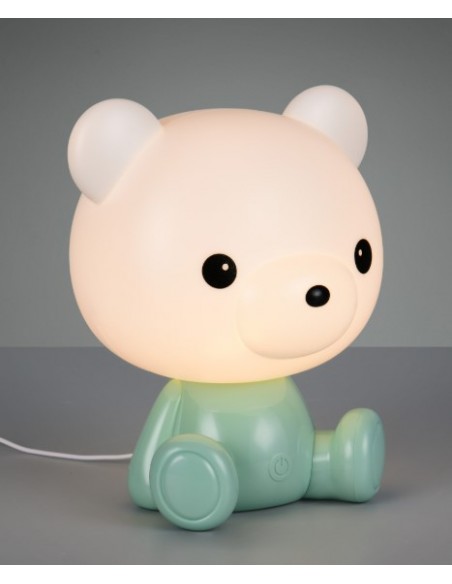 "HOPPER" LAMPADA DA TAVOLO ORSO VERDE H26