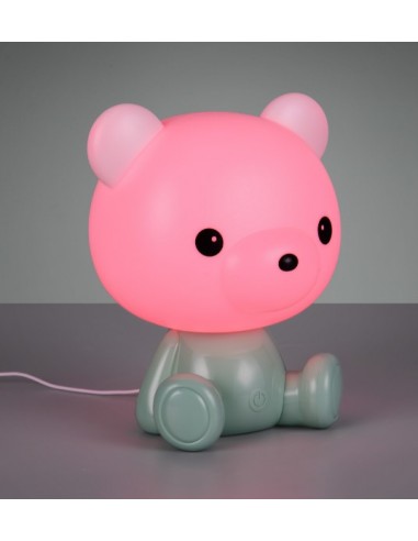 "HOPPER" LAMPADA DA TAVOLO ORSO VERDE... "HOPPER" LAMPADA DA TAVOLO ORSO VERDE...