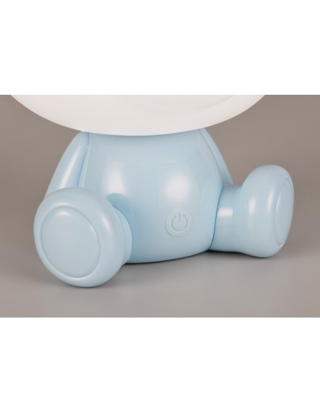 "HOPPER" LAMPADA DA TAVOLO ORSO BLU H26
