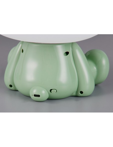 "HOPPER" LAMPADA DA TAVOLO RANA VERDE H25