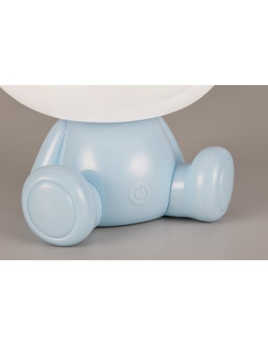 "HOPPER" LAMPADA DA TAVOLO RANA BLU H25 "HOPPER" LAMPADA DA TAVOLO RANA BLU H25