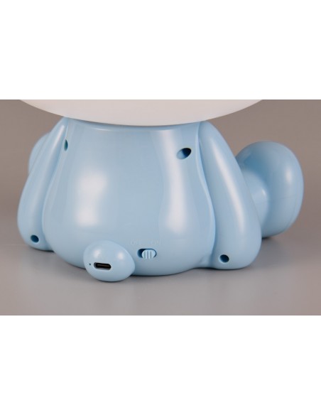 "HOPPER" LAMPADA DA TAVOLO RANA BLU H25