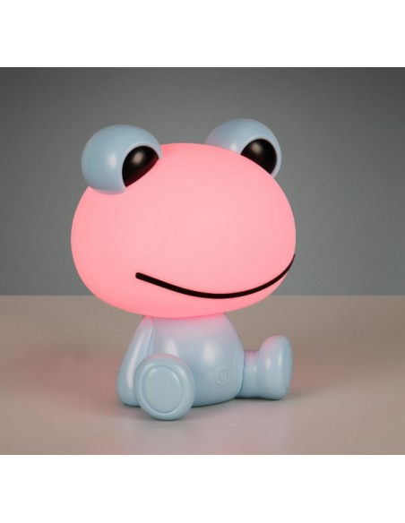 "HOPPER" LAMPADA DA TAVOLO RANA BLU H25