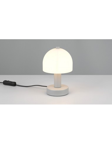 "GLENN" LAMPADA TAVOLO GRIGIO H19 "GLENN" LAMPADA TAVOLO GRIGIO H19