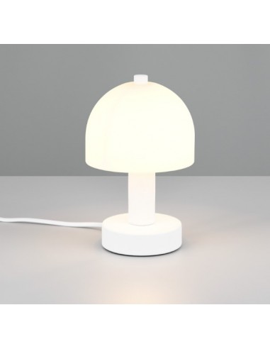 "GLENN" LAMPADA TAVOLO BIANCO H19 "GLENN" LAMPADA TAVOLO BIANCO H19