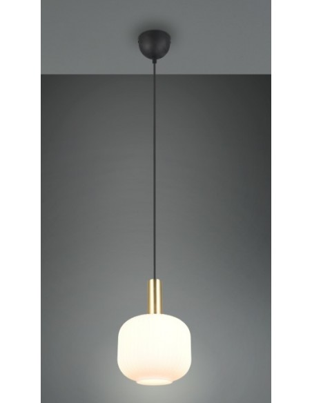 "DIVA" SOSPENSIONE RIGA OTTONE SATINATO D20