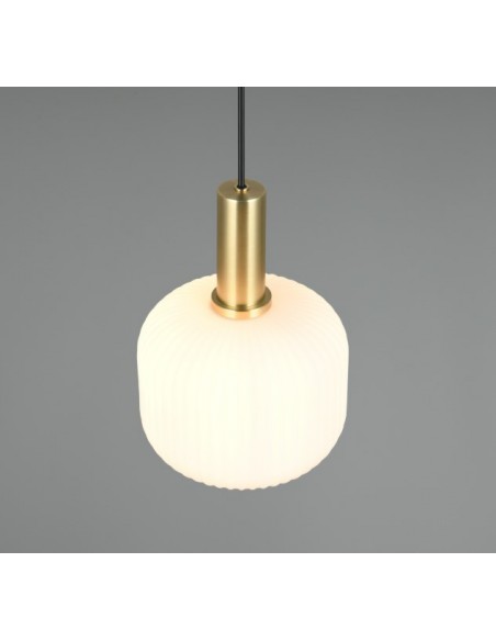 "DIVA" SOSPENSIONE RIGA OTTONE SATINATO D20