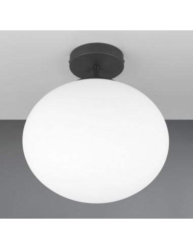 "FOMENTO" PLAFONIERA METALLO NERO D30 "FOMENTO" PLAFONIERA METALLO NERO D30