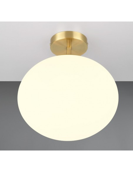 "FOMENTO" PLAFONIERA OTTONE SATINATO D30