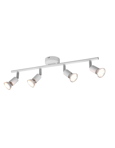 "PARIS" BARRA 4 LUCI BIANCA 50CM... "PARIS" BARRA 4 LUCI BIANCA 50CM...