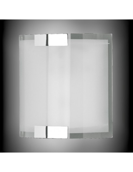 "DIVO" APPLIQUE BCO SATINATO 20x20