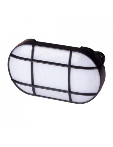 PLAFONIERA LED 15W DA PARETE IP65 NERA PLAFONIERA LED 15W DA PARETE IP65 NERA