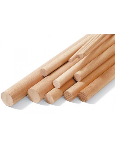 BASTONE TONDO FAGGIO LISCIO D. 15X1000 BASTONE TONDO FAGGIO LISCIO D. 15X1000