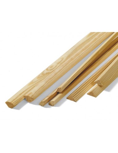 BASTONE QUARTO DI TONDO AYOUS 14x14x1000 BASTONE QUARTO DI TONDO AYOUS 14x14x1000