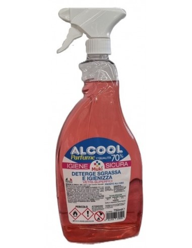 ALCOOL DENATURATO 70° SPARY PROFUMATO... ALCOOL DENATURATO 70° SPARY PROFUMATO...