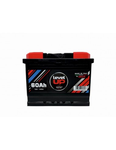 BATTERIA AUTO LEVEL UP 60AH 540A DX BATTERIA AUTO LEVEL UP 60AH 540A DX