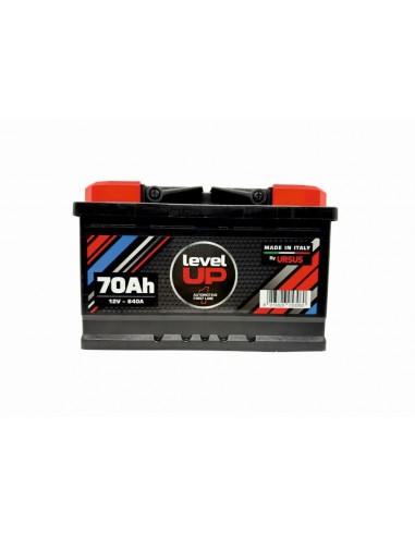 BATTERIA AUTO LEVEL UP 70AH 640A DX BATTERIA AUTO LEVEL UP 70AH 640A DX